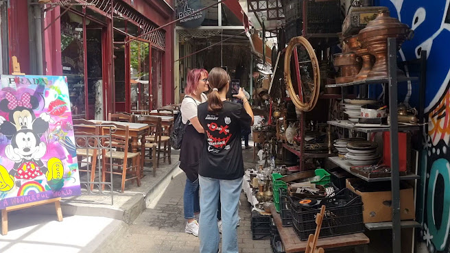 Monastiraki Flea Market by null