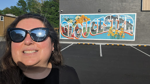 Greetings from Gloucester Mural - Thumbnail
