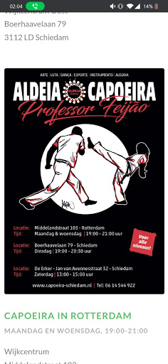 Aldeia capoeira schiedam