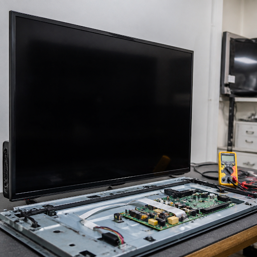 Is your LED TV turning on with sound but showing a black screen? Don’t rush to buy a new TV. At P… post image