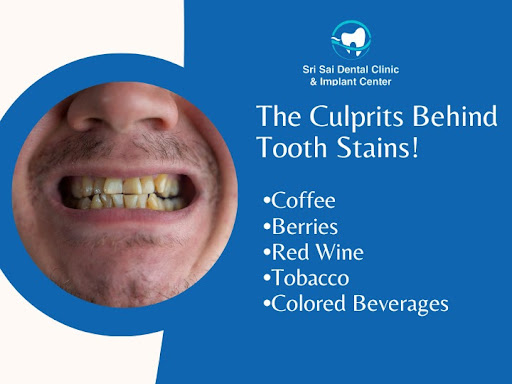 Ever wondered what's dimming your smile's brilliance? These are some common teeth-staining suspec… post image