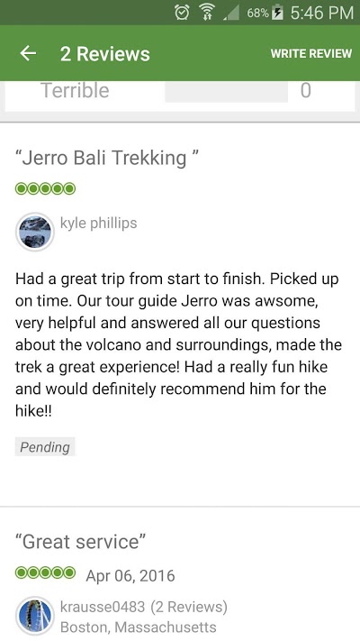 Photos of Bali Group Trekking Tour