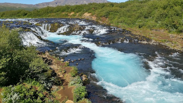 Bruarfoss Waterfall