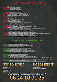 Menu Mamma Mia Pizza Istres Page 3