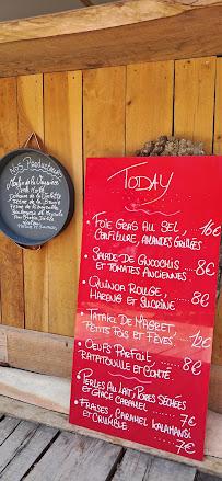 Menu La table de Puymartin Page 1