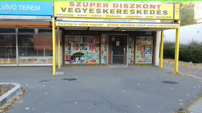 Super Discount Variety Store, Author: Péter Regős