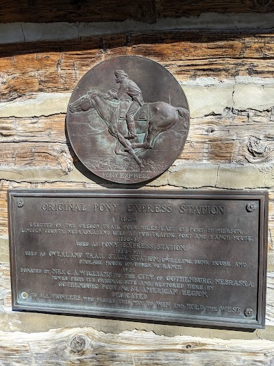 Gothenburg Nebraska Pony Express Station