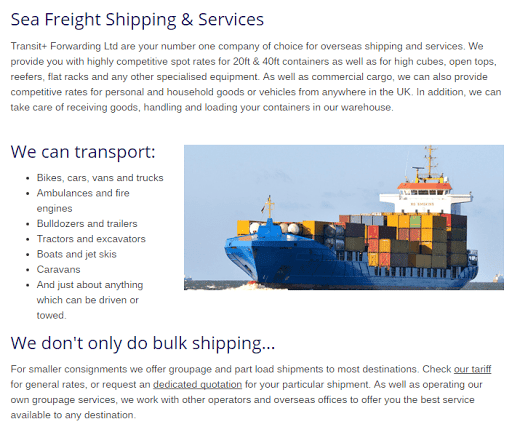 Transit + Forwarding Ltd - Thumbnail