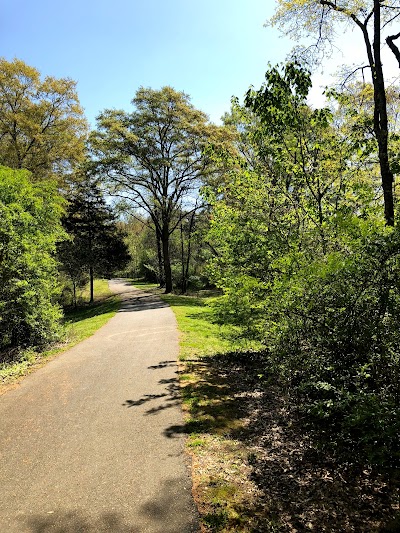 Trail Head for Swamp Rabbit Trail in Fountain Inn