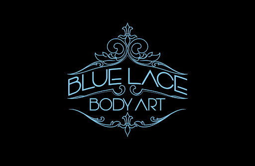 Blue Lace Body Art - Thumbnail