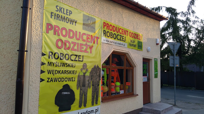 Sklep Firmowy Survival. Producent Odzieży Roboczej, Myśliwskiej I Wędkarskiej - Sklep odzieżowy