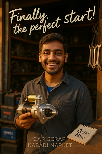 Unlock the Power of Your Starter Motor with Car Scrap Kabadi Market! Discover the secret to trans… post image