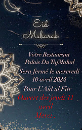 Photo n°48 de Restaurant Palais du Tajmahal à Beaumont-sur-Oise (Restaurant indien)