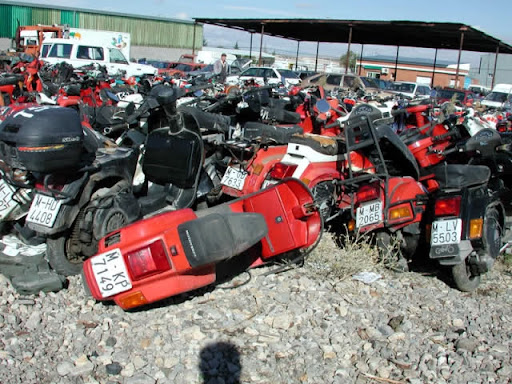 Moto desguace de cabrera