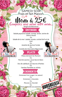 Menu Restaurant Dansant La petite Musette (La chaumière du bois) Page 1