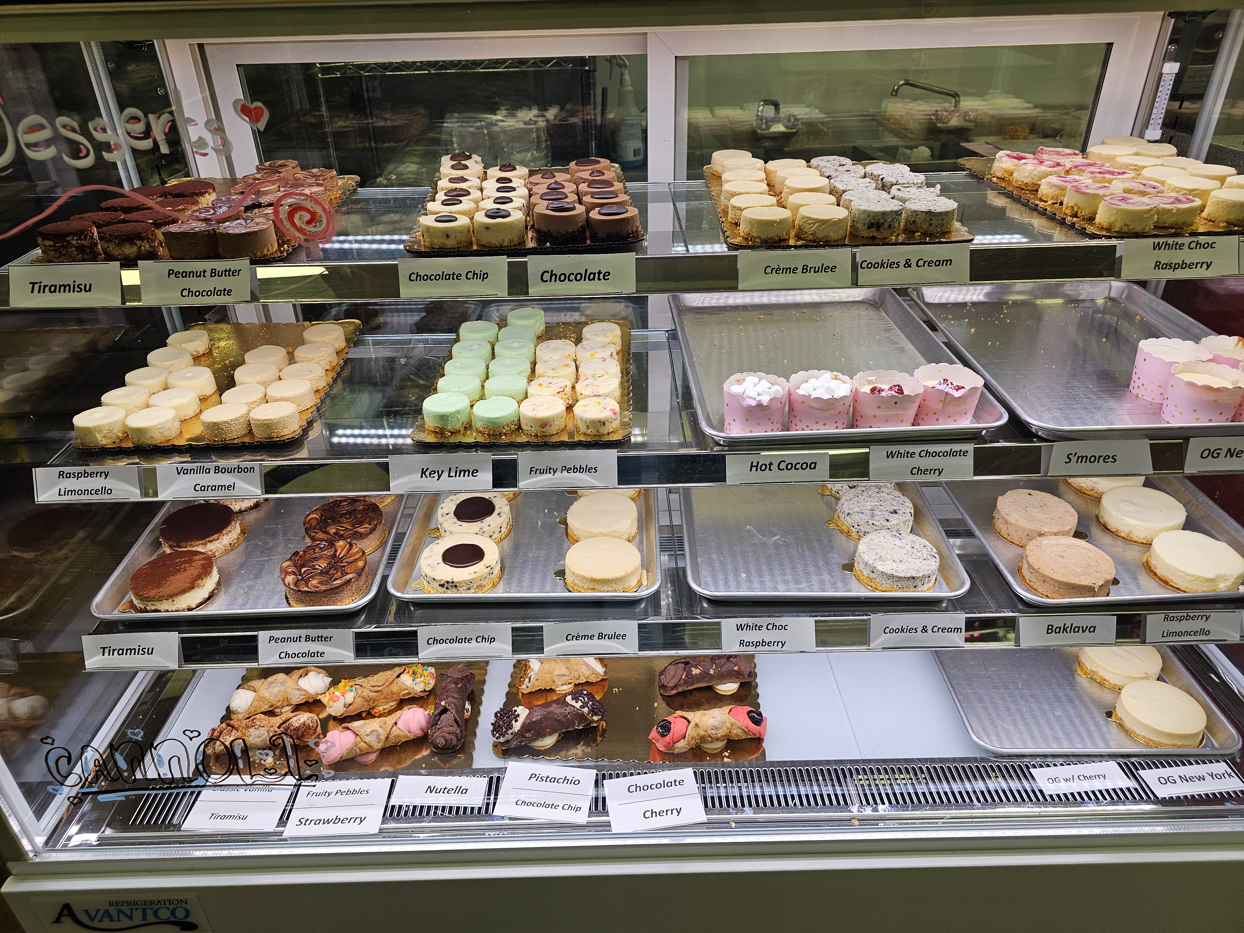 XO desserts