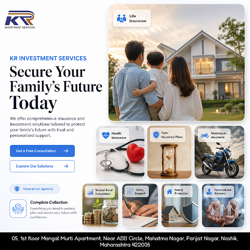 KR INVESTMENT SERVICES offers comprehensive life insurance, health insurance, term life insurance… post image