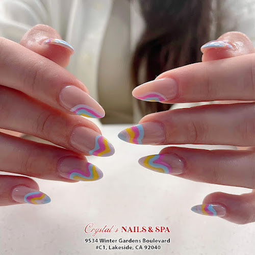 Crystals Nails And Spa interior view