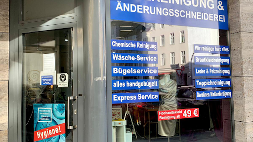 Vollreinigung & Änderungsschneiderei