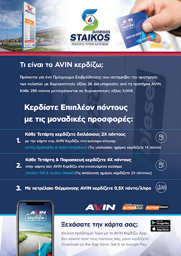 Comentarii opinii despre AVIN STAIKOS GIORGOS - ΒΕΝΖΙΝΑΔΙΚΑ ΠΑΤΡΑ