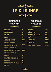 Menu Le K Lounge Page 3
