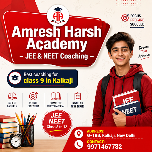 Enroll at Amresh Harsh Academy - JEE & NEET Coaching, DELHI post image