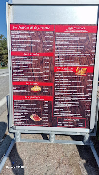 Menu La Fermette Font-Romeu Page 1