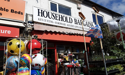 Household Bargains, Key Cutting, Dry Logs, Coal, Toys, Gardening Tools & Supplies