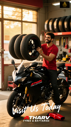 Get the best ride in Pune with Atharv Tyres & Batteries! Our top-quality cars and bikes tyres ens… post image