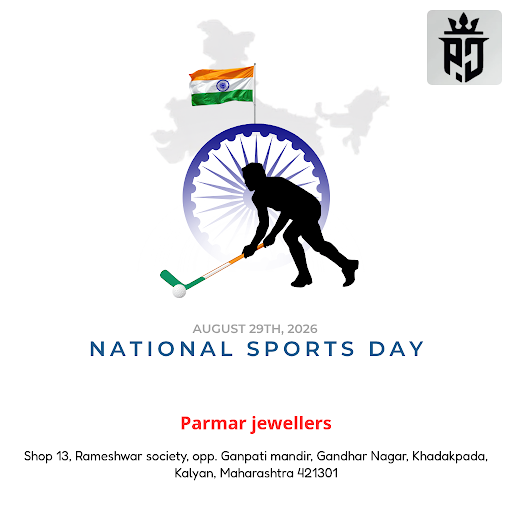 Celebrate National Sports Day with Parmar Jewellers and explore our exquisite Diamond Jewellery C… post image