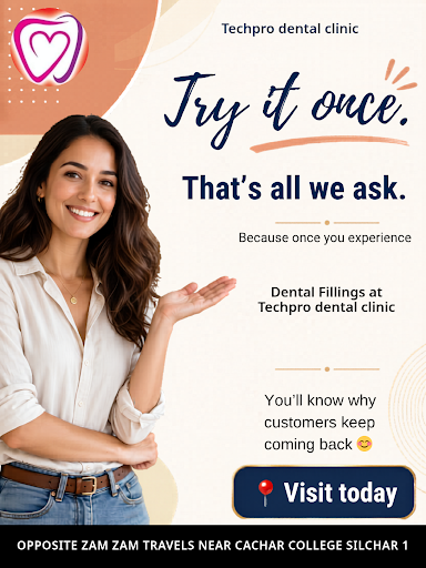 Techpro Dental Clinic offers expert dental fillings to restore your smile’s health and function.… post image