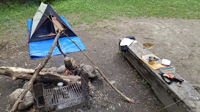 Lapham Peak Backpacking Campsite