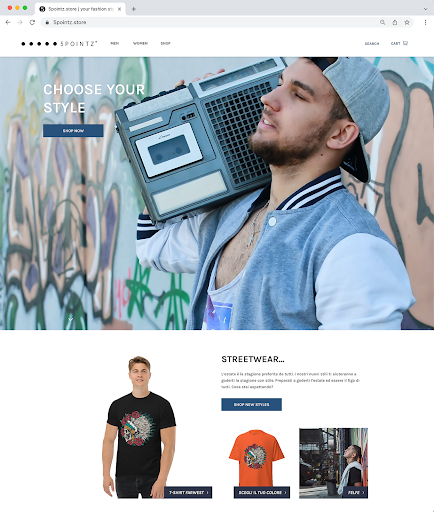 5pointz.store - Visual