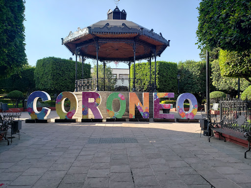 CORONEO, GUANAJUATO Jardín Central - Thumbnail
