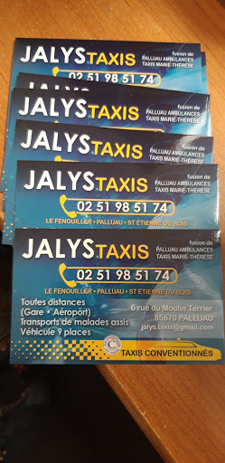 JALYS TAXIS, taxis et transports médicaux sur Le Fenouiller