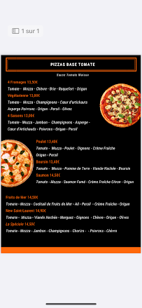 Menu New St-Laurent Page 1