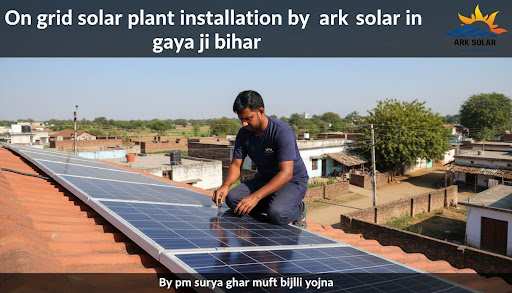 On Grid Solar Plant Installation in Gaya ji Bihar ☀️ post image