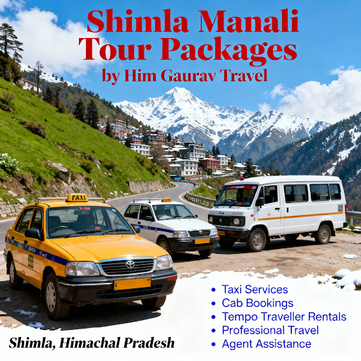 Him Gaurav Travel offers reliable and affordable taxi services in Shimla, providing comfortable c… post image