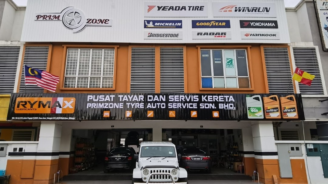 Primzone Tyre Auto Service Sdn Bhd Shah Alam U12 Tire Shop In Desa Alam