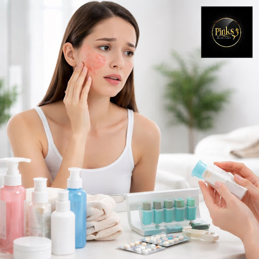 Skin itching, redness or burning after using a cream or face wash? Many people confuse these sign… post image