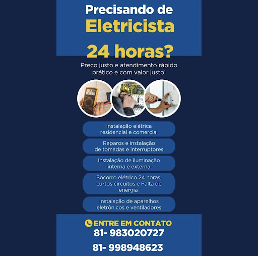 ELETRICISTA 24 HORAS RECIFE