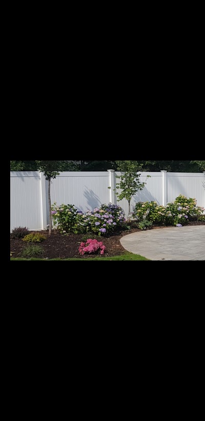 Gateway fence and decks