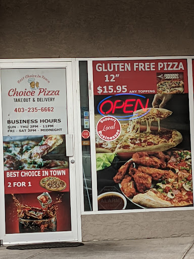Choice Pizza - Visual
