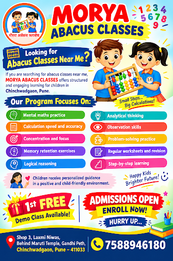 MORYA ABACUS CLASSES post image