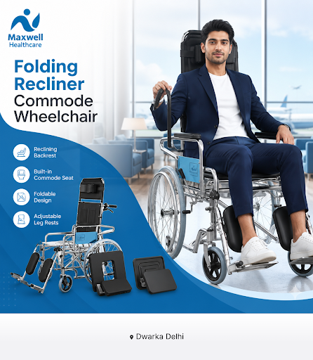 Maxwell Healthcare offers a wide range of wheelchairs, including manual folding and electric opti… post image