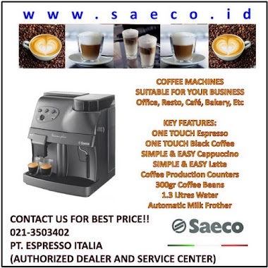 PT. Espresso Italia (Coffee Machines and Gelato Machines Distributor), Author: PT. Espresso Italia (Coffee Machines and Gelato Machines Distributor)