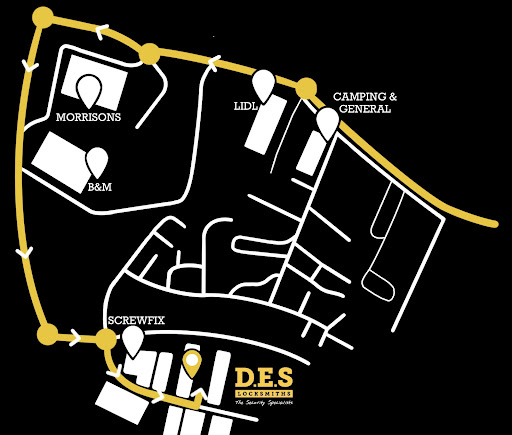 DES Locksmiths - Visual