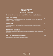 Menu POUSSE Pizza Page 5