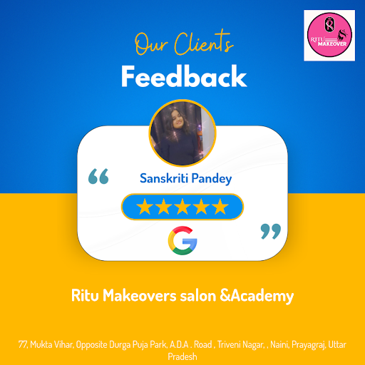 Sanskriti raves about her exceptional experience at Ritu makeover professional Salon & Academy in… post image