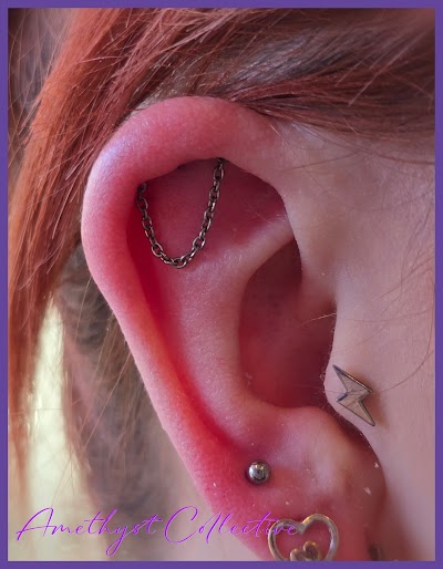 Amethyst collective Piercings by maxine @ cannock ink